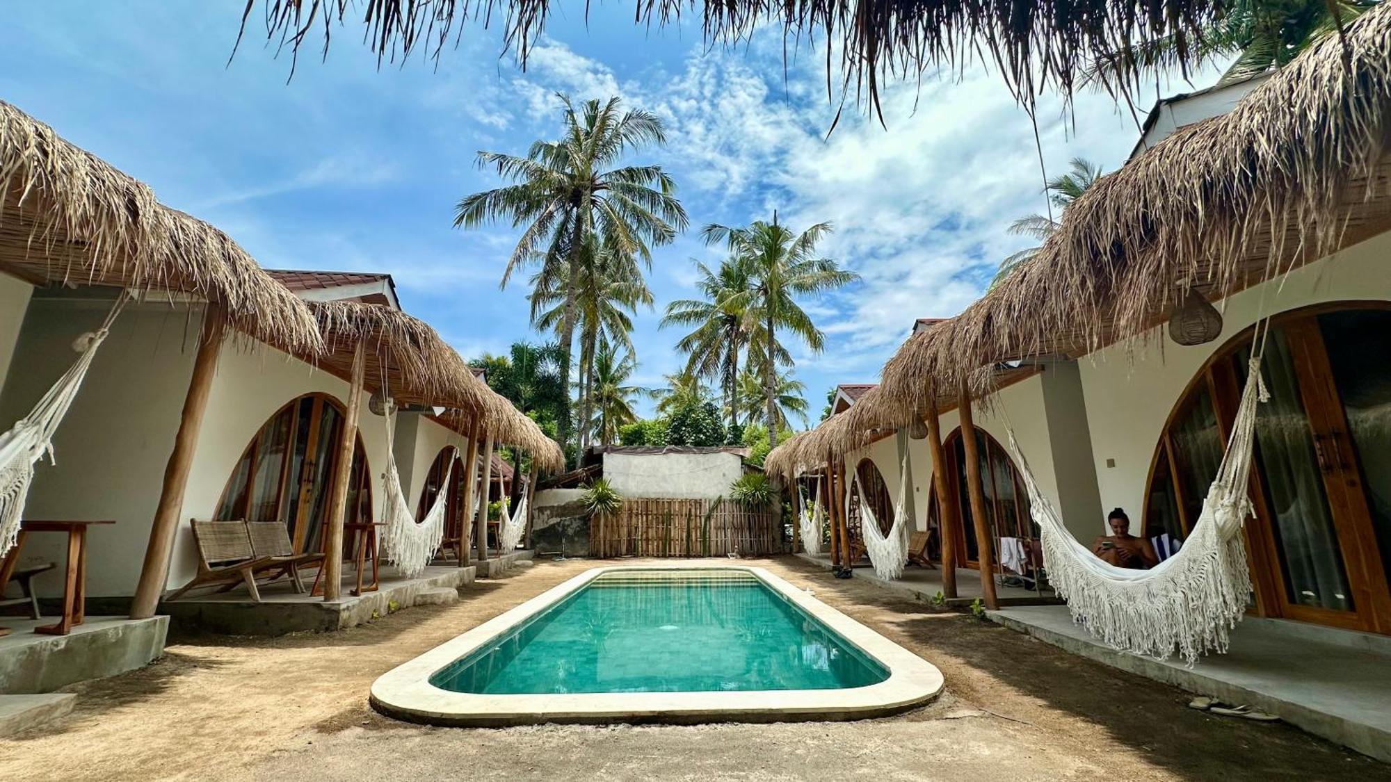 Rumah Canaria Bungalow Gili Trawangan Eksteriør bilde