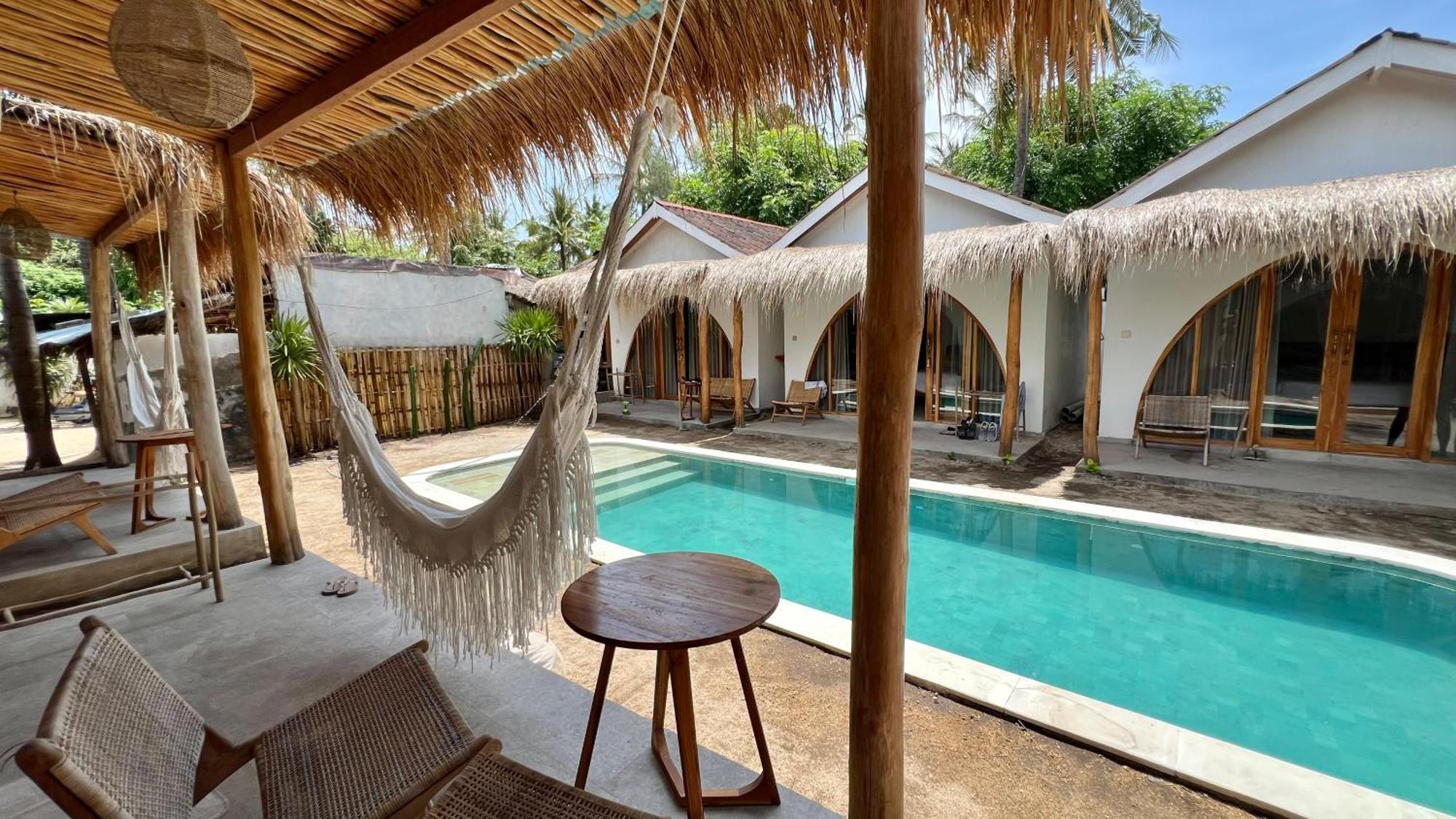 Rumah Canaria Bungalow Gili Trawangan Eksteriør bilde