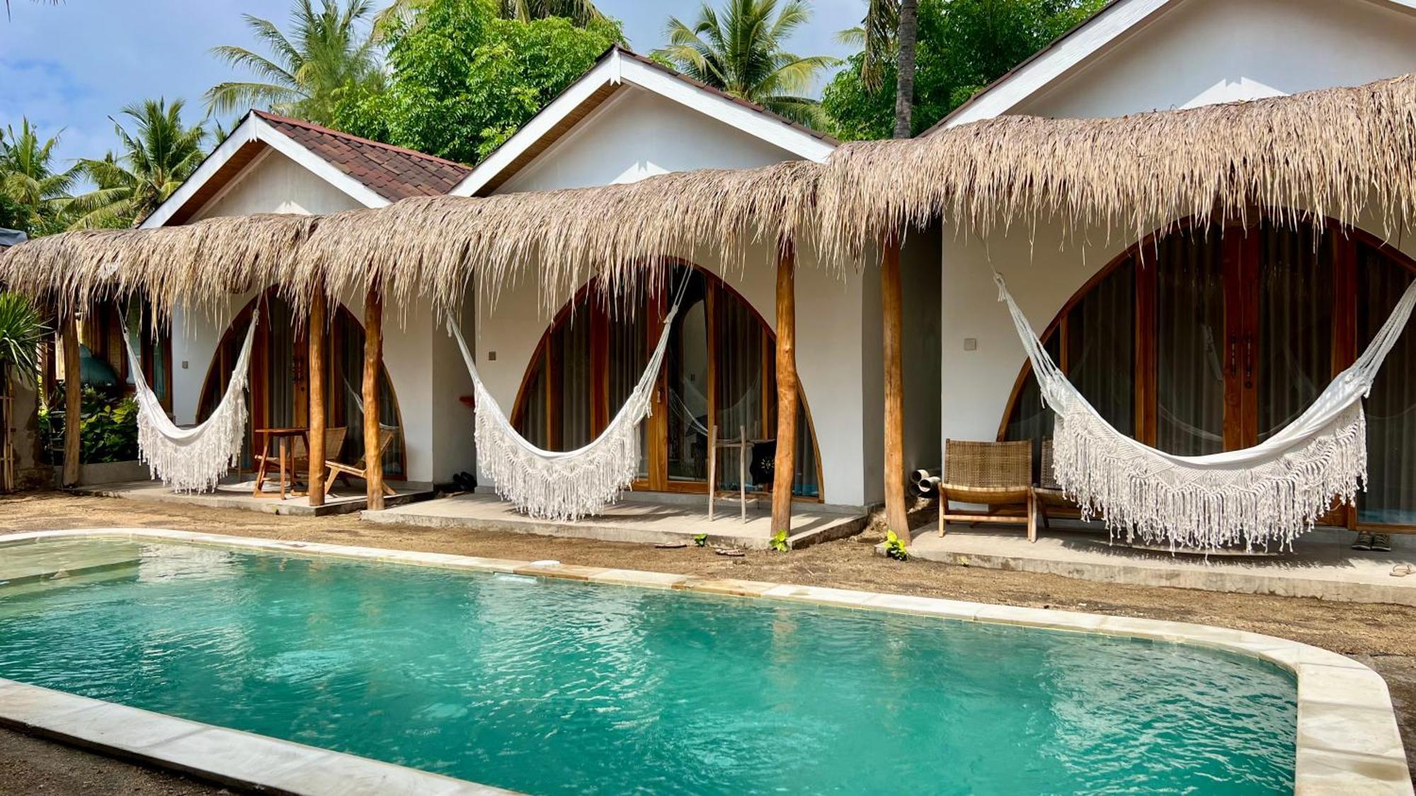Rumah Canaria Bungalow Gili Trawangan Eksteriør bilde