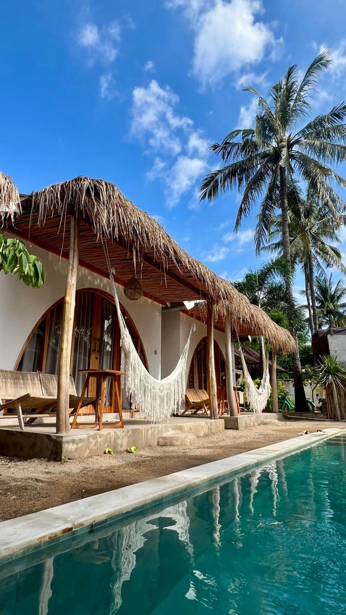 Rumah Canaria Bungalow Gili Trawangan Eksteriør bilde