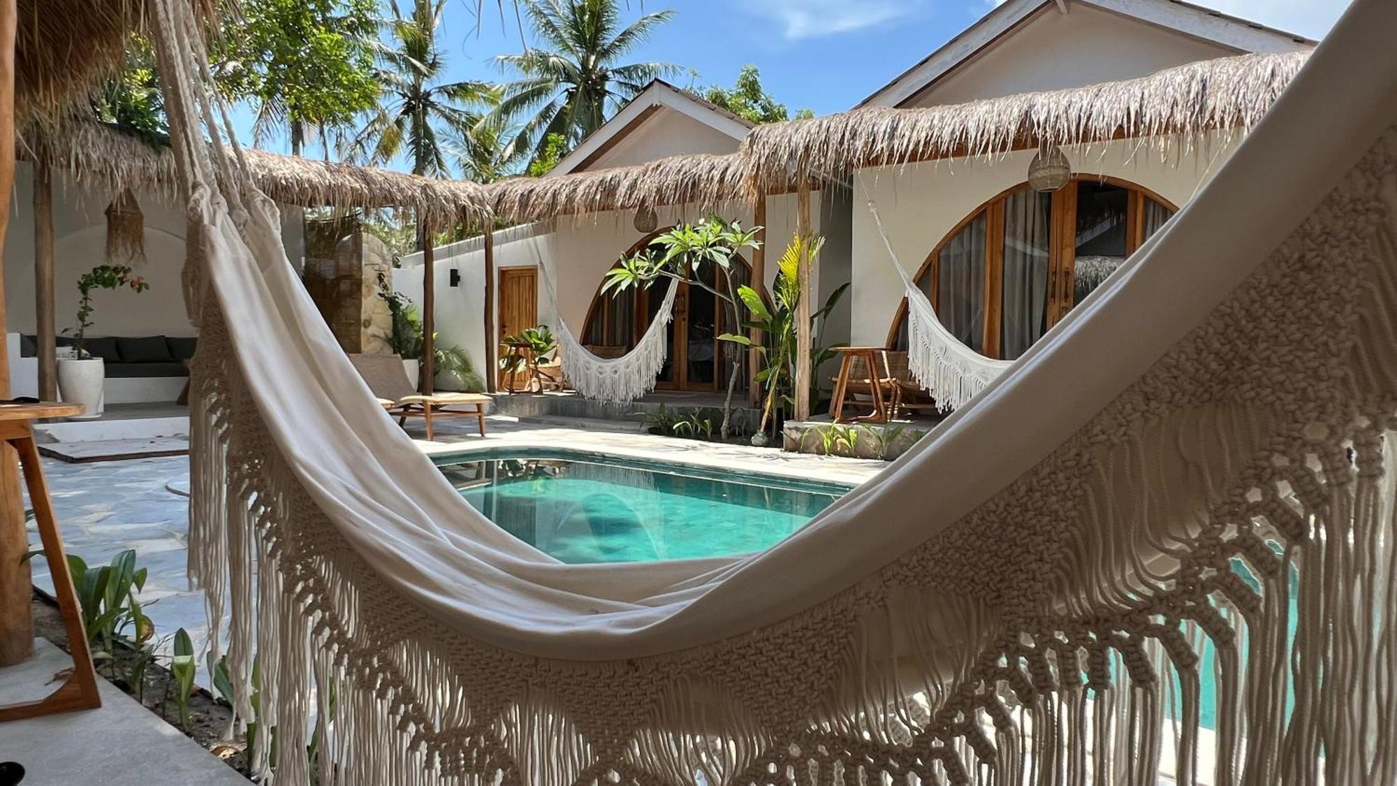 Rumah Canaria Bungalow Gili Trawangan Eksteriør bilde