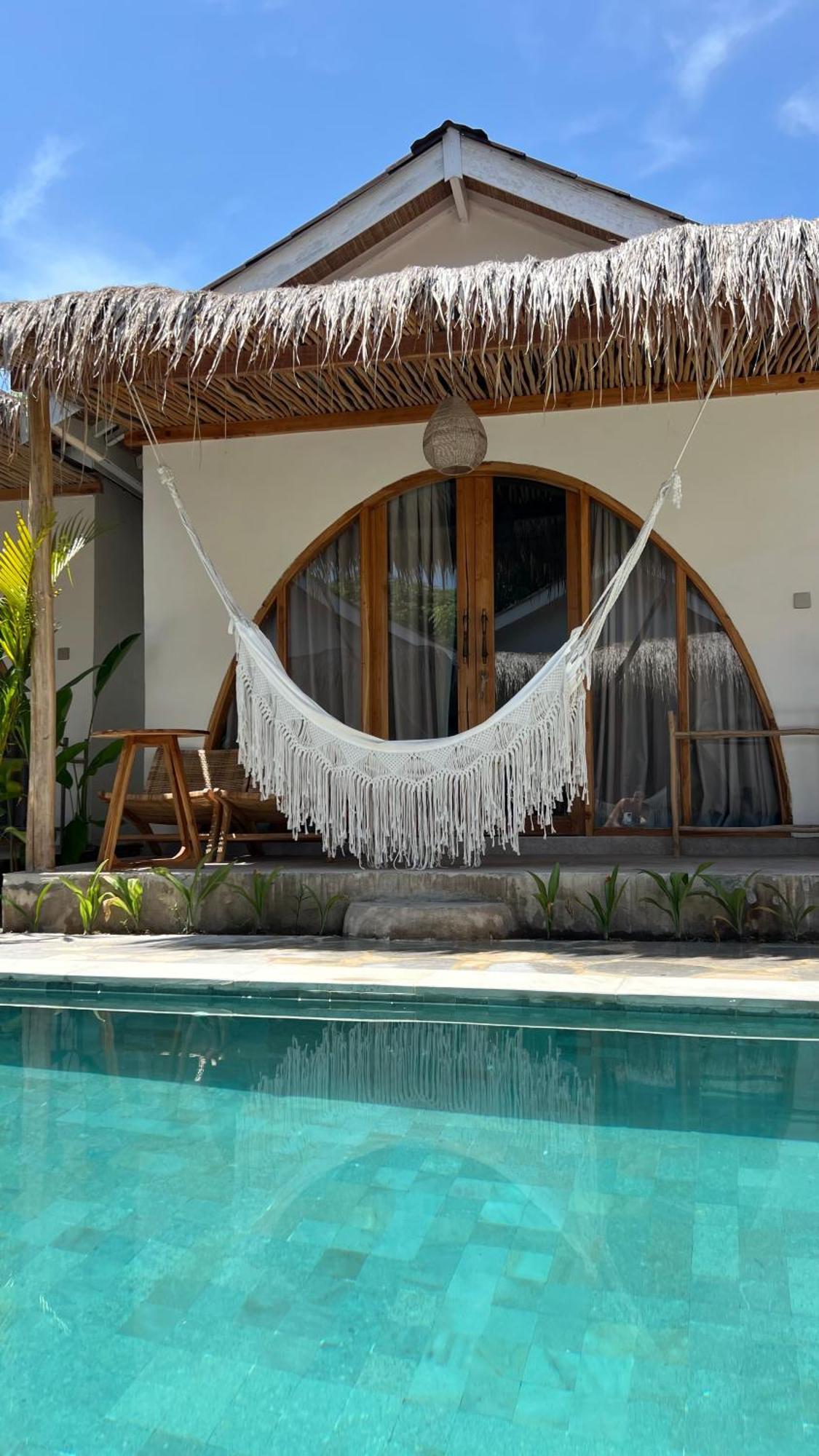 Rumah Canaria Bungalow Gili Trawangan Eksteriør bilde